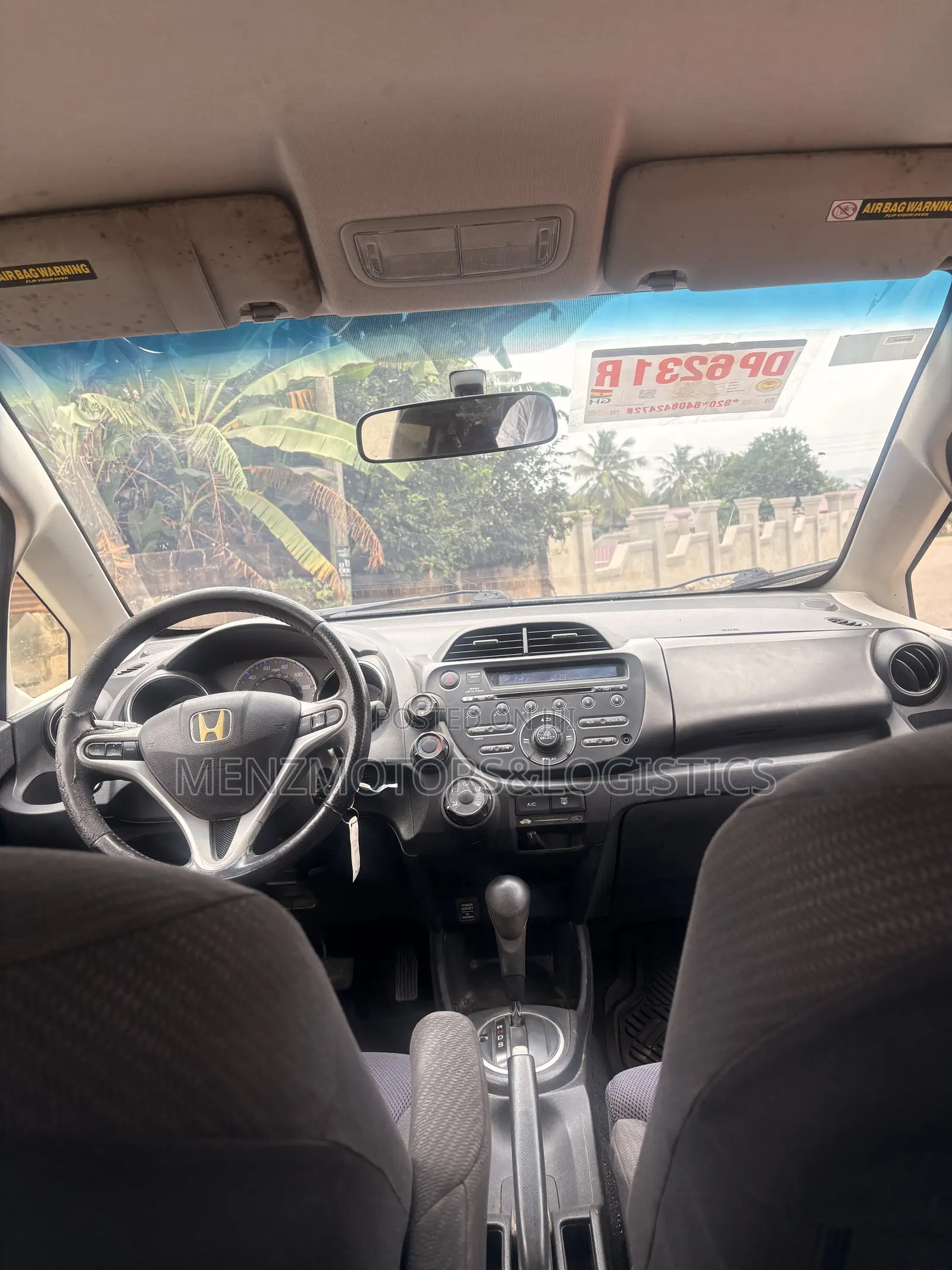 Honda Fit Automatic 2012 White