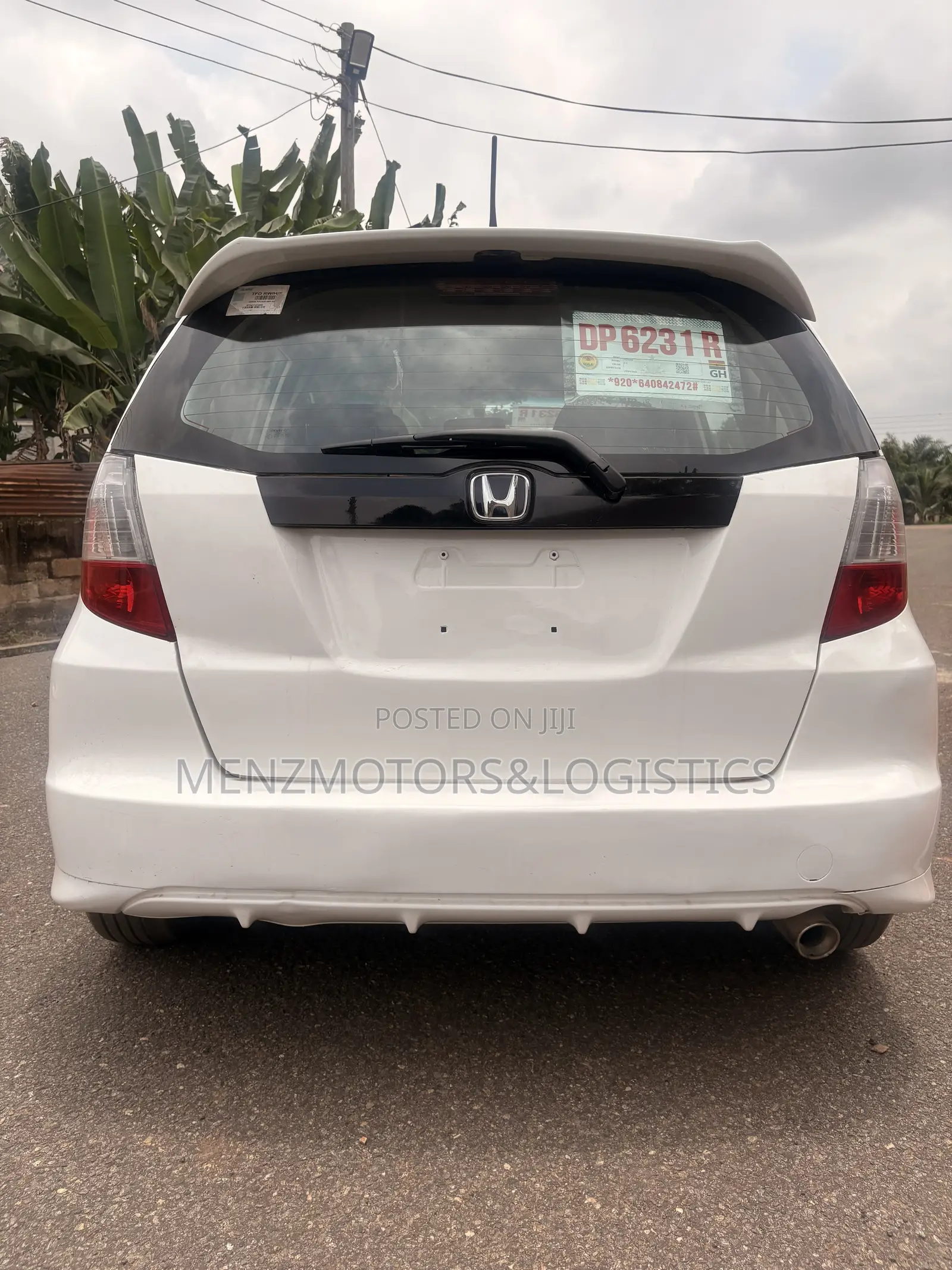 Honda Fit Automatic 2012 White