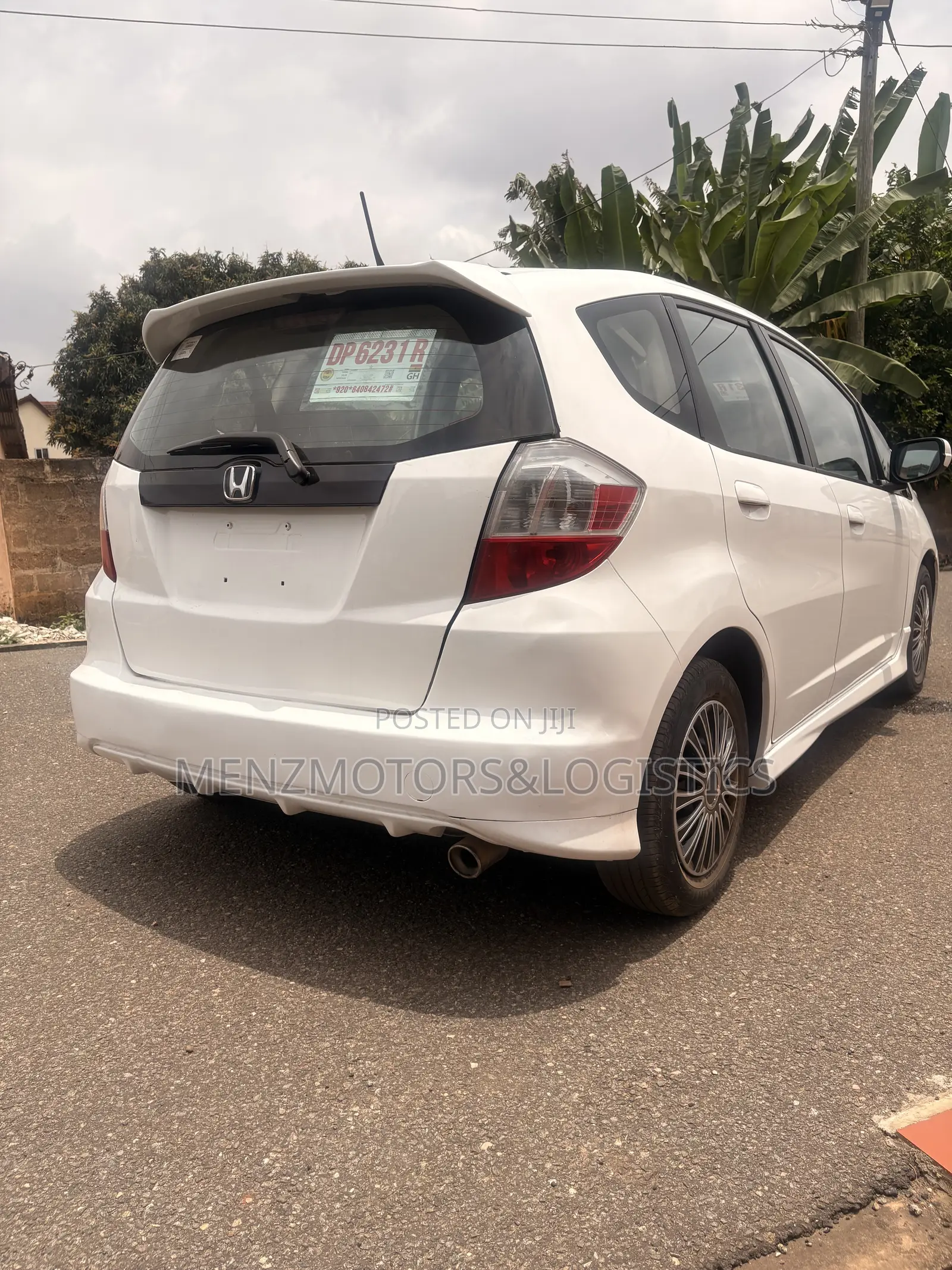 Honda Fit Automatic 2012 White