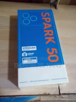 New Tecno Spark 50 128 GB Blue