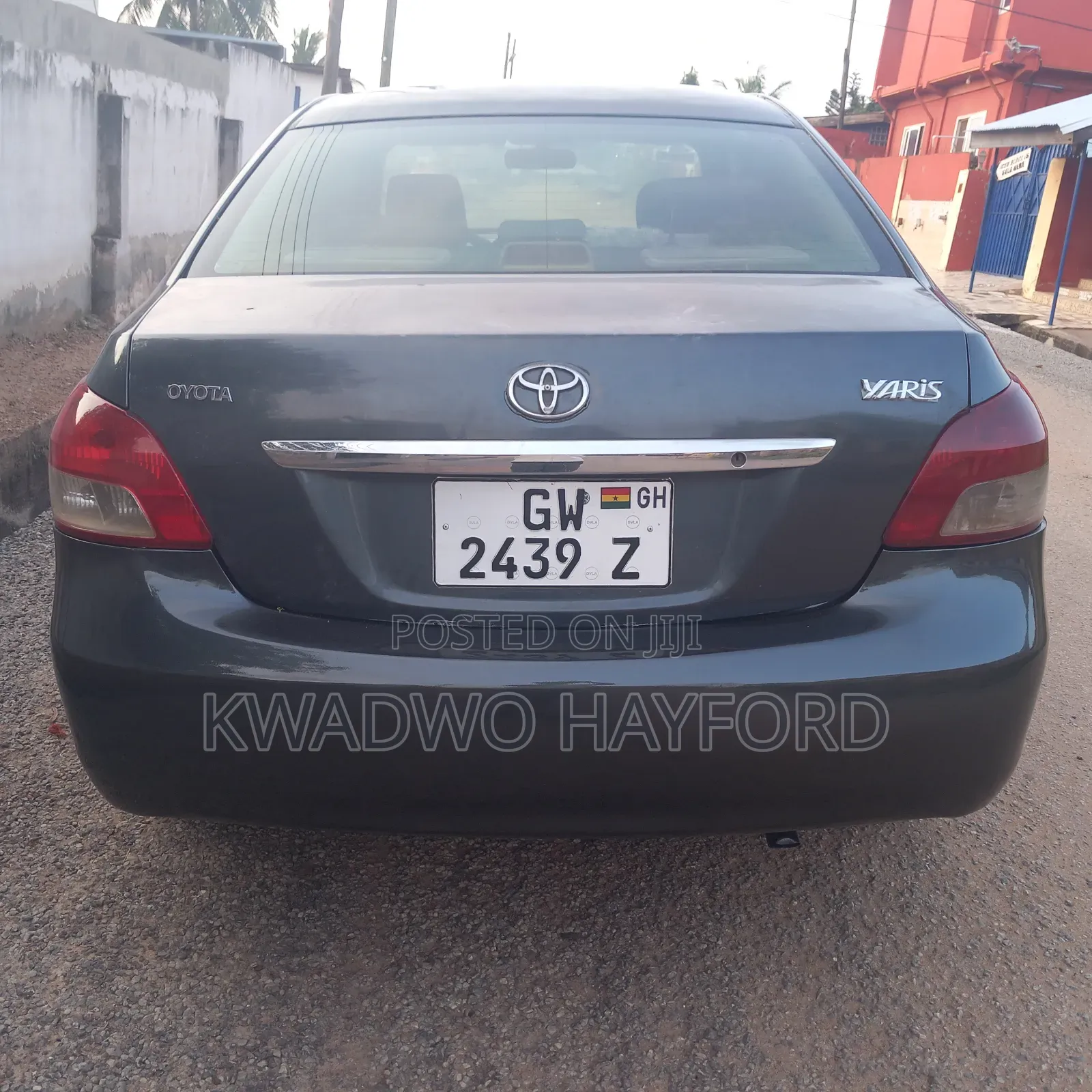Toyota Yaris 2008 Black