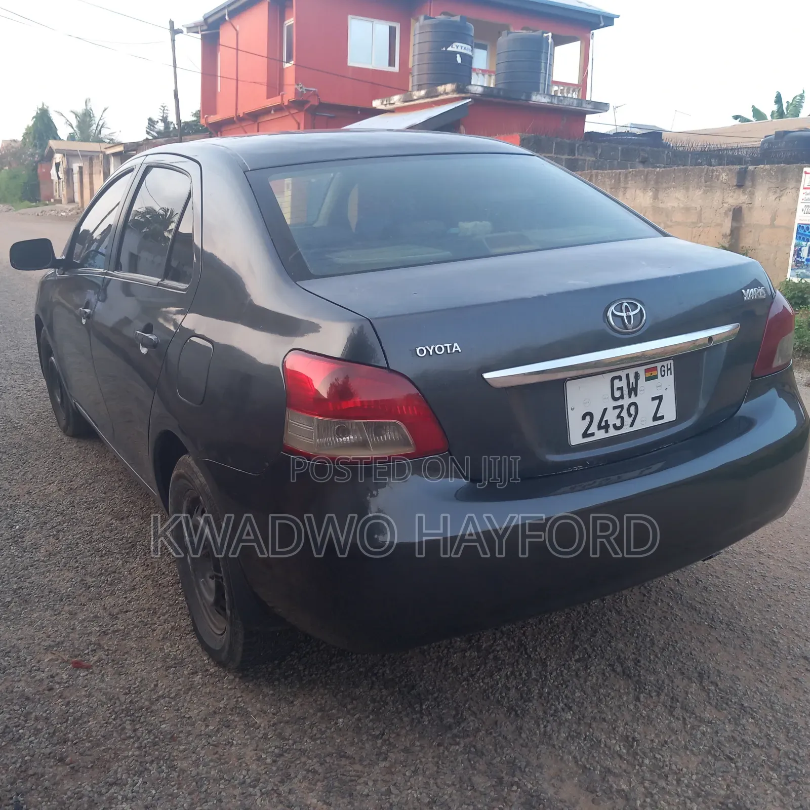 Toyota Yaris 2008 Black