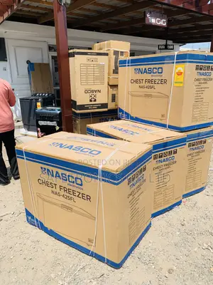 Original Grey Nasco NAS-425FL 318-Liter Single-Door Chest Freezer