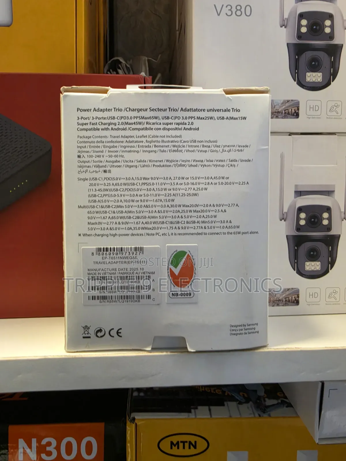 65W High Speed Charger for All Phones and Tablets.