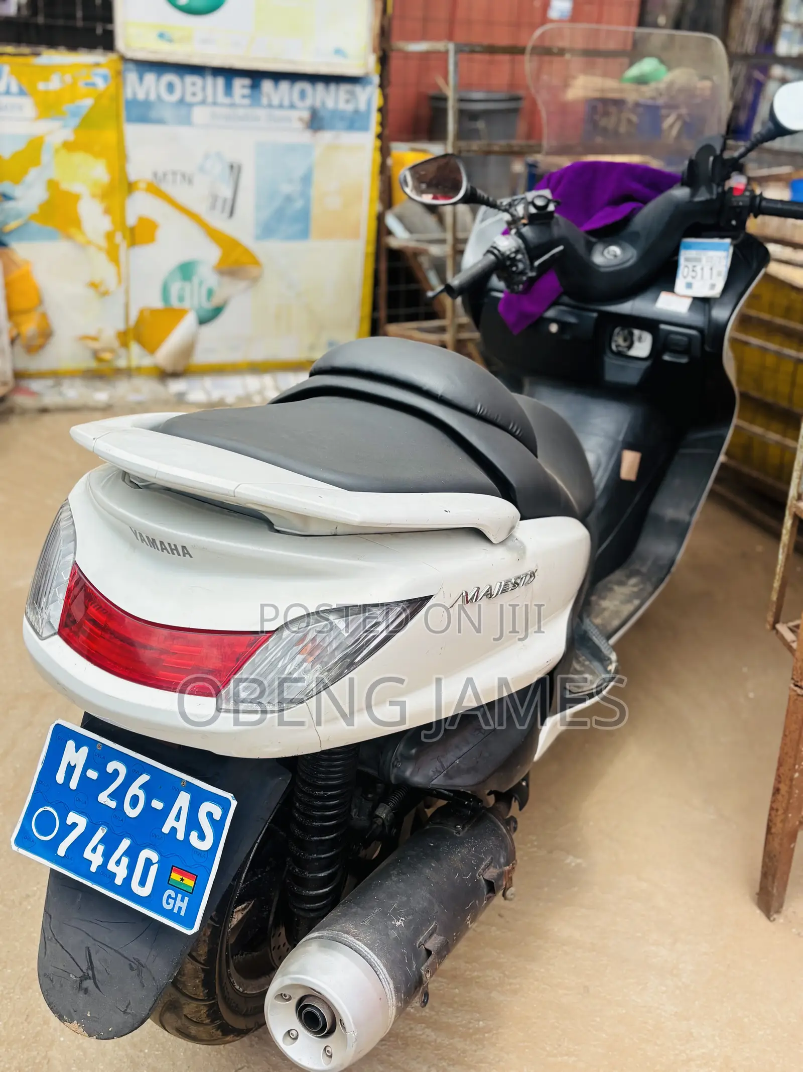 Yamaha Majesty 2020 Silver