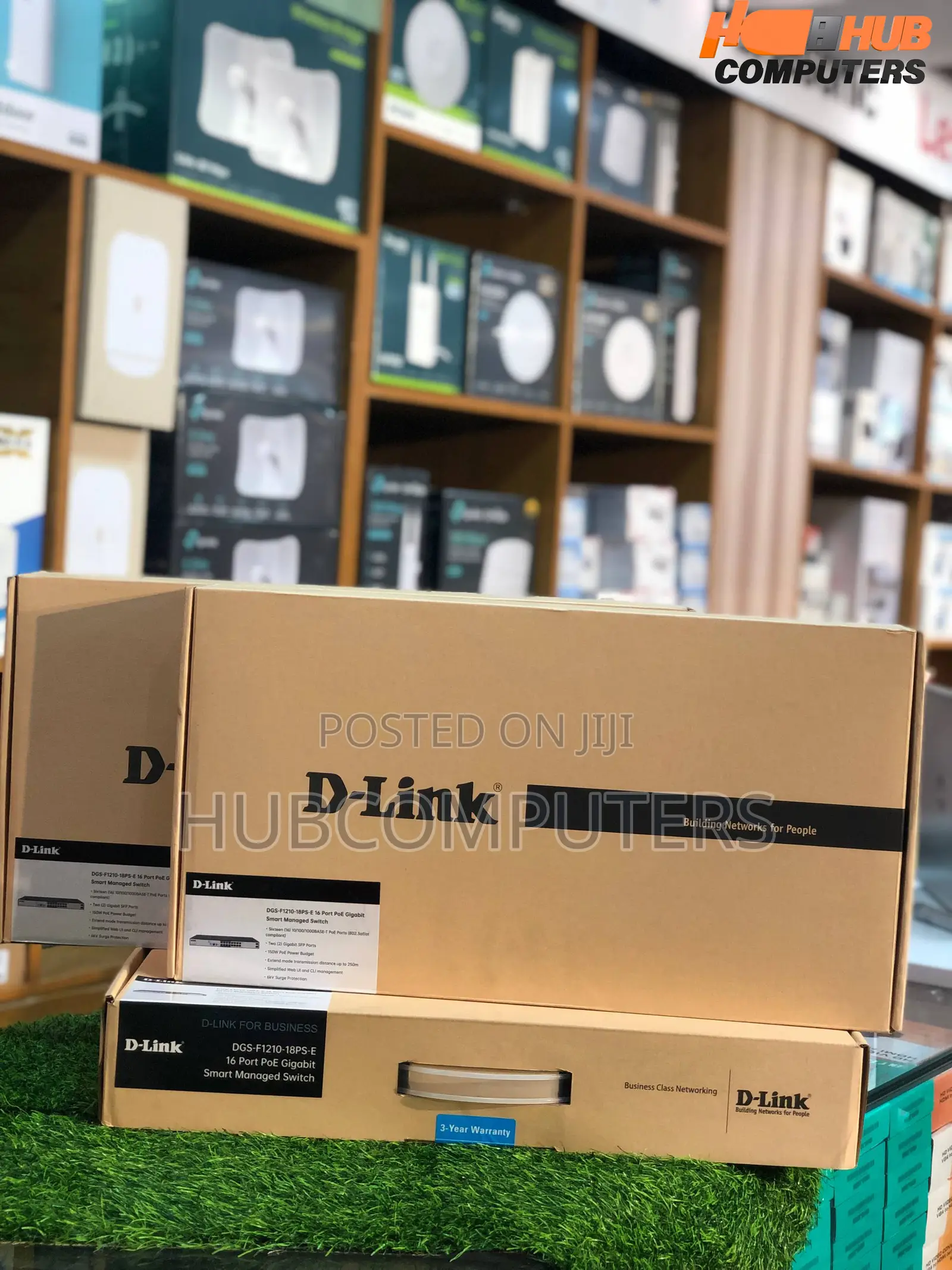 D-Link (Dgs-F1210-18ps-E) 16 Port Poe + Gigabit Switch [Smart Managed]