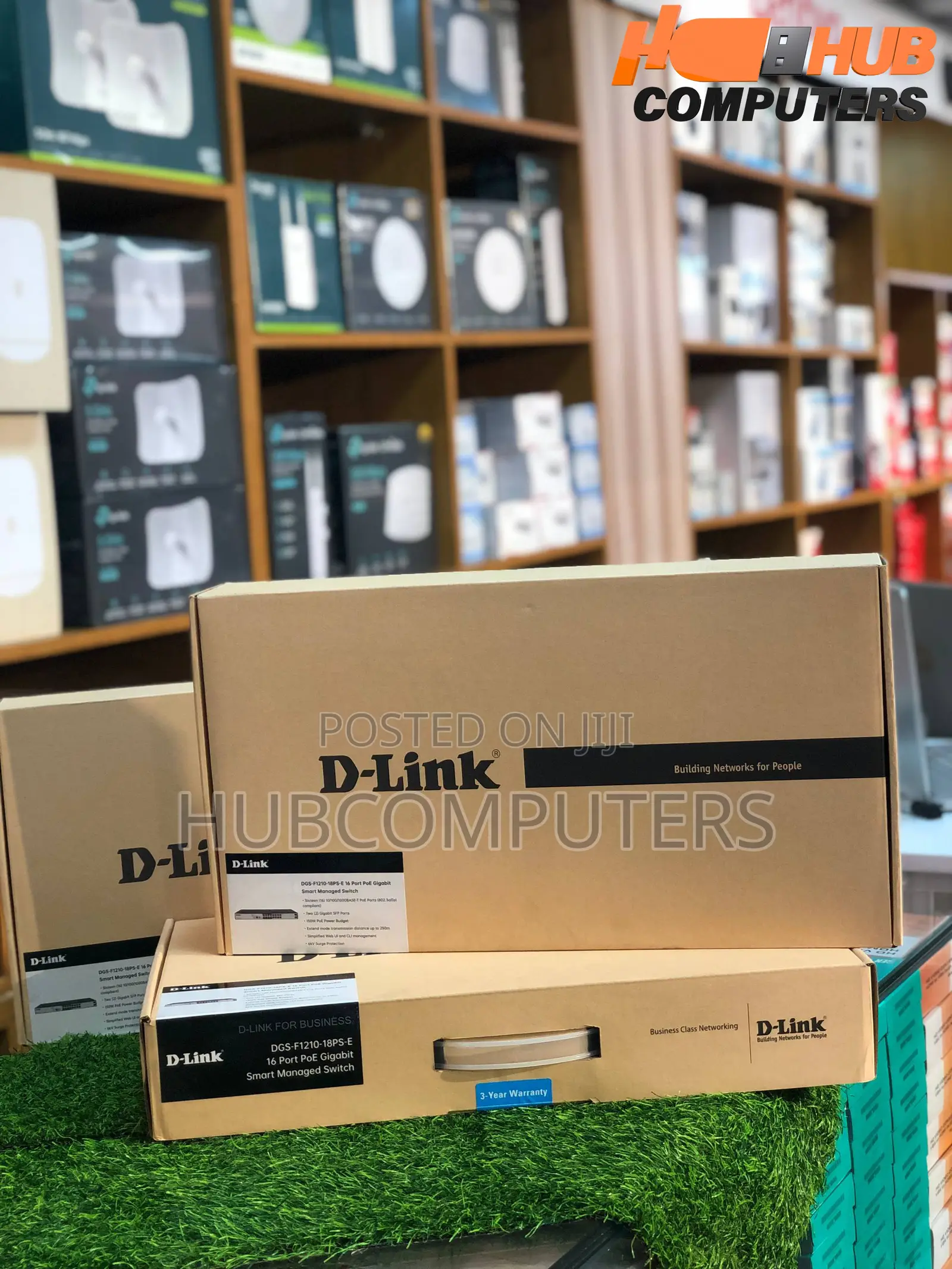 D-Link (Dgs-F1210-18ps-E) 16 Port Poe + Gigabit Switch [Smart Managed]
