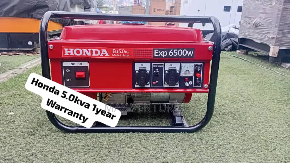 Powerful Honda 5KVA Petrol Generator Available in Ghana 5kva