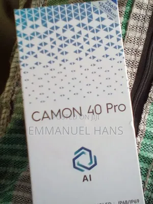 New Tecno Camon 40 Pro 5G 256 GB Blue