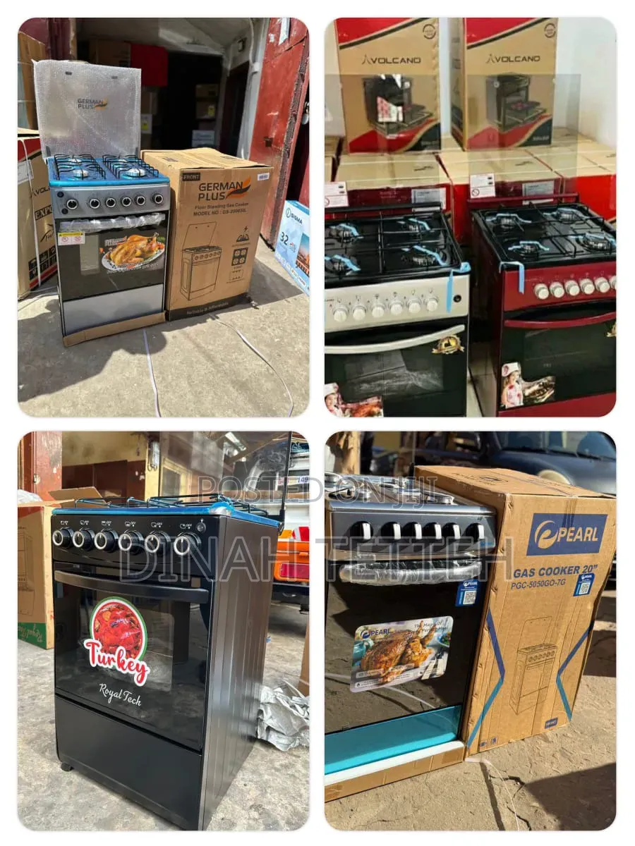 50x50 Gas 4 Burners Stove