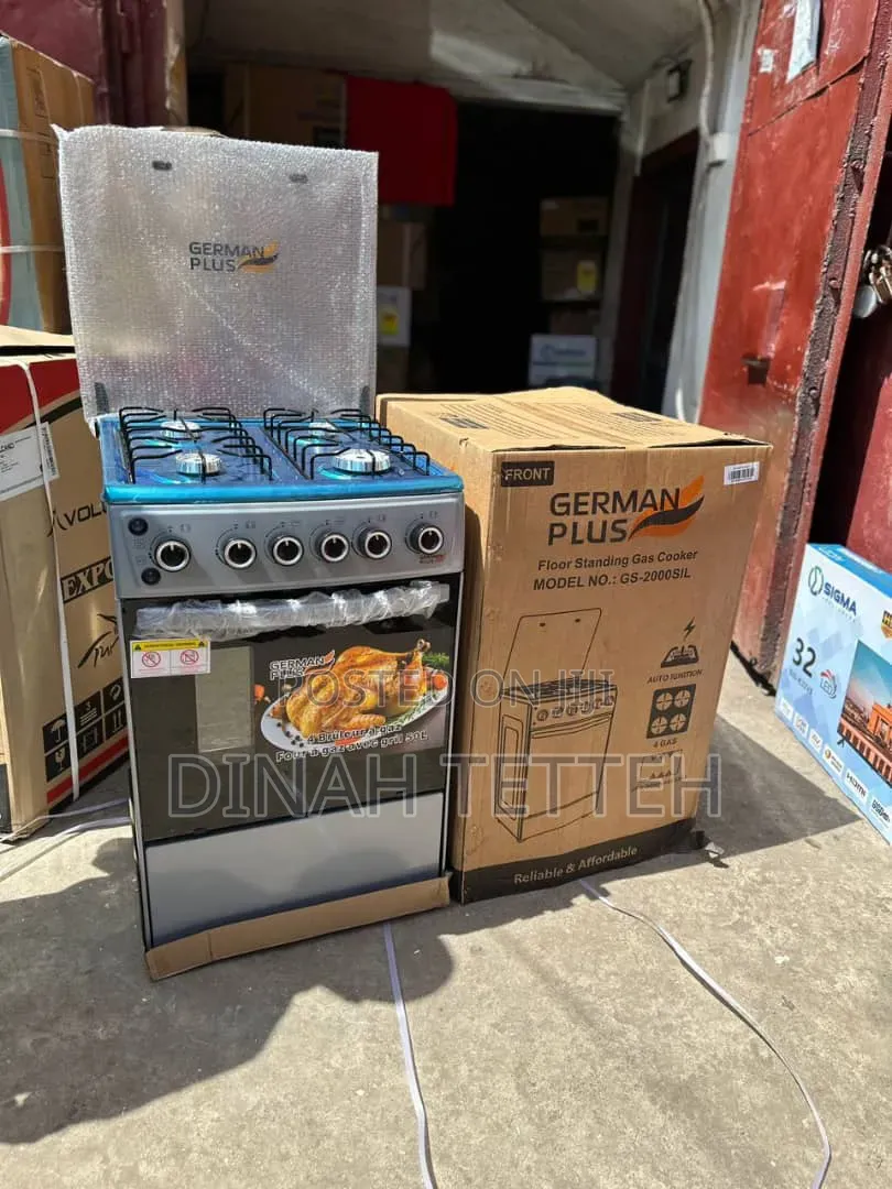 50x50 Gas 4 Burners Stove