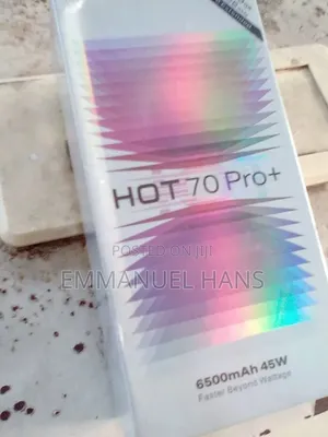 New Infinix Hot 70 Pro 5G+ 256 GB Bronze