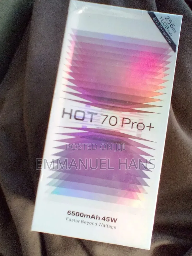 New Infinix Hot 70 Pro 5G+ 256 GB Bronze