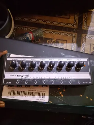 Professional 8-Channel Audio Amplifier / Level Controller