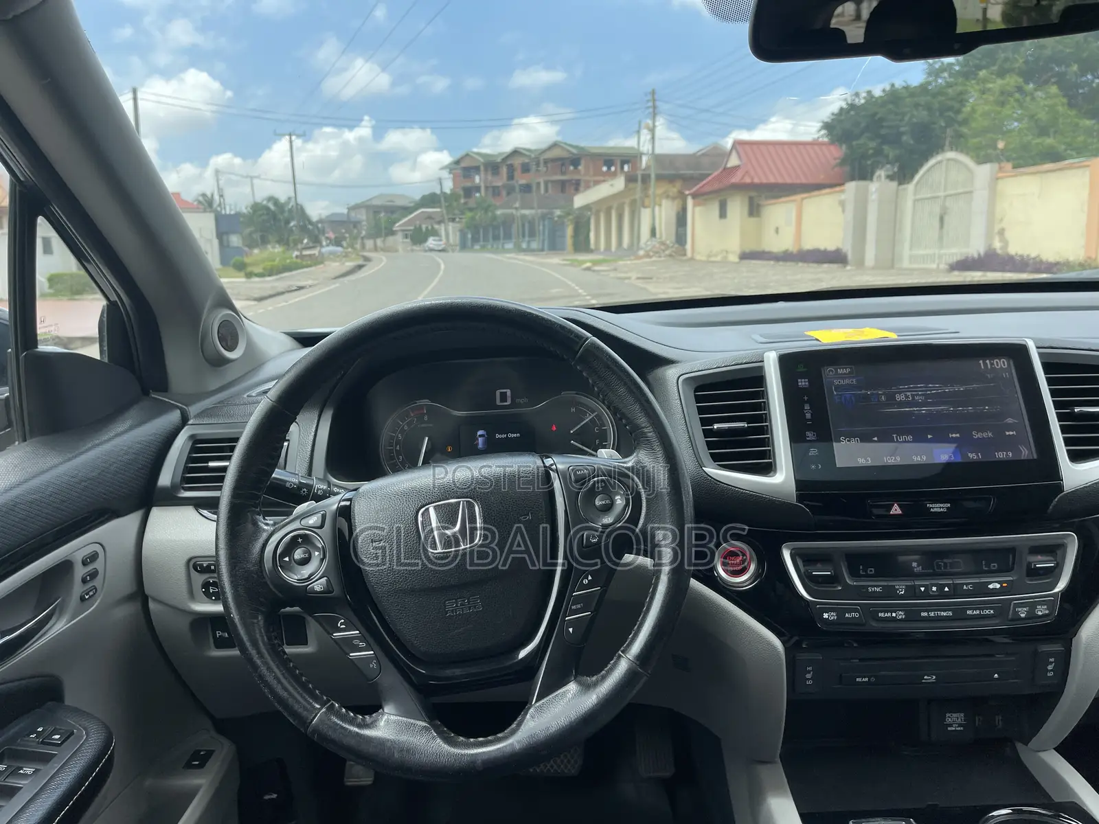 Honda Pilot Touring 4dr SUV 4WD (3.5L 6cyl 9A) 2017 Blue