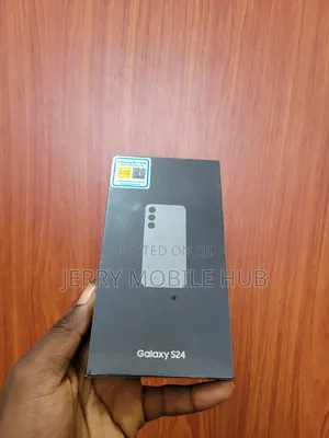New Samsung Galaxy S24 256 GB Black
