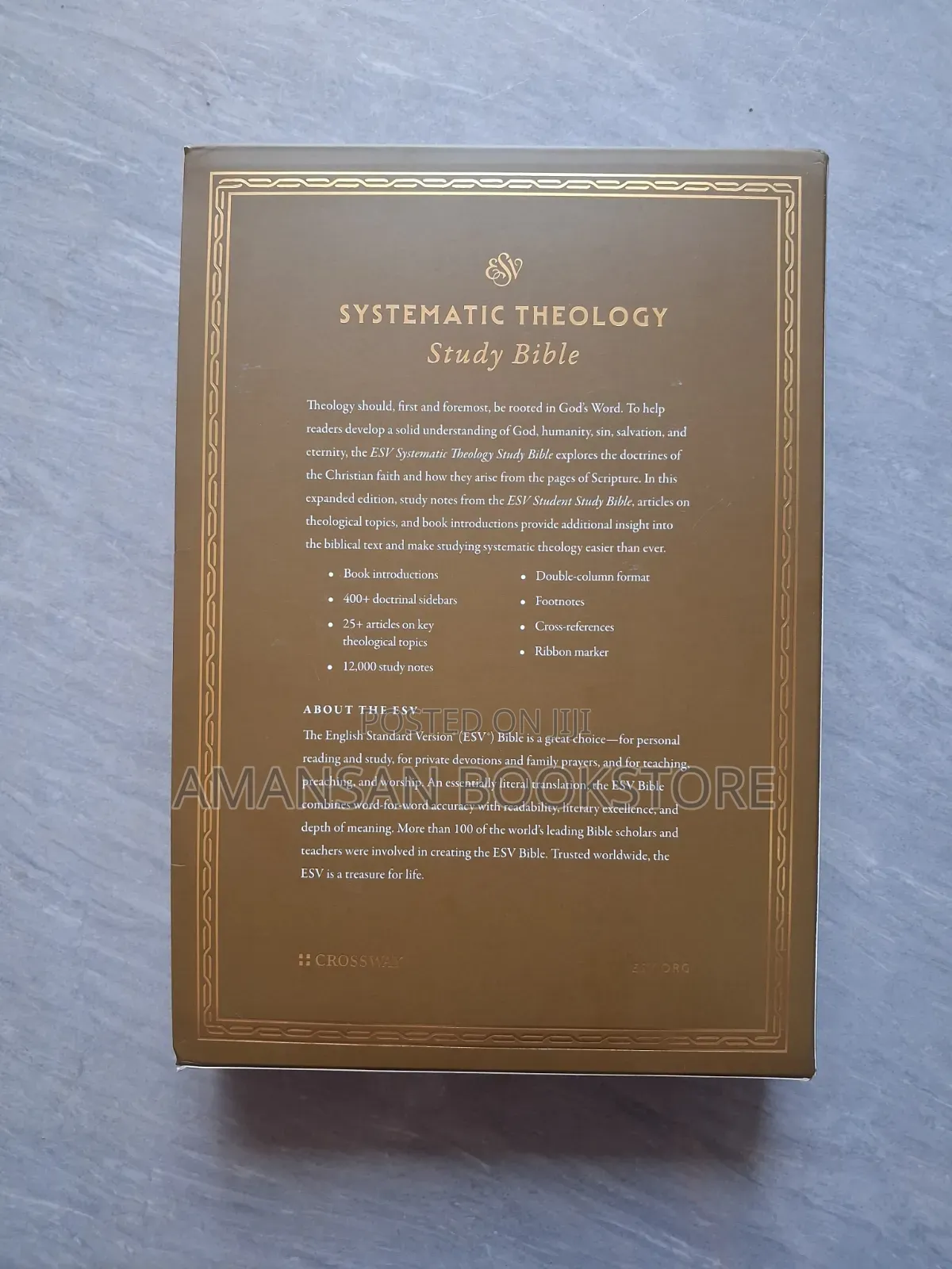 Systematic Theology Study Bible: ESV