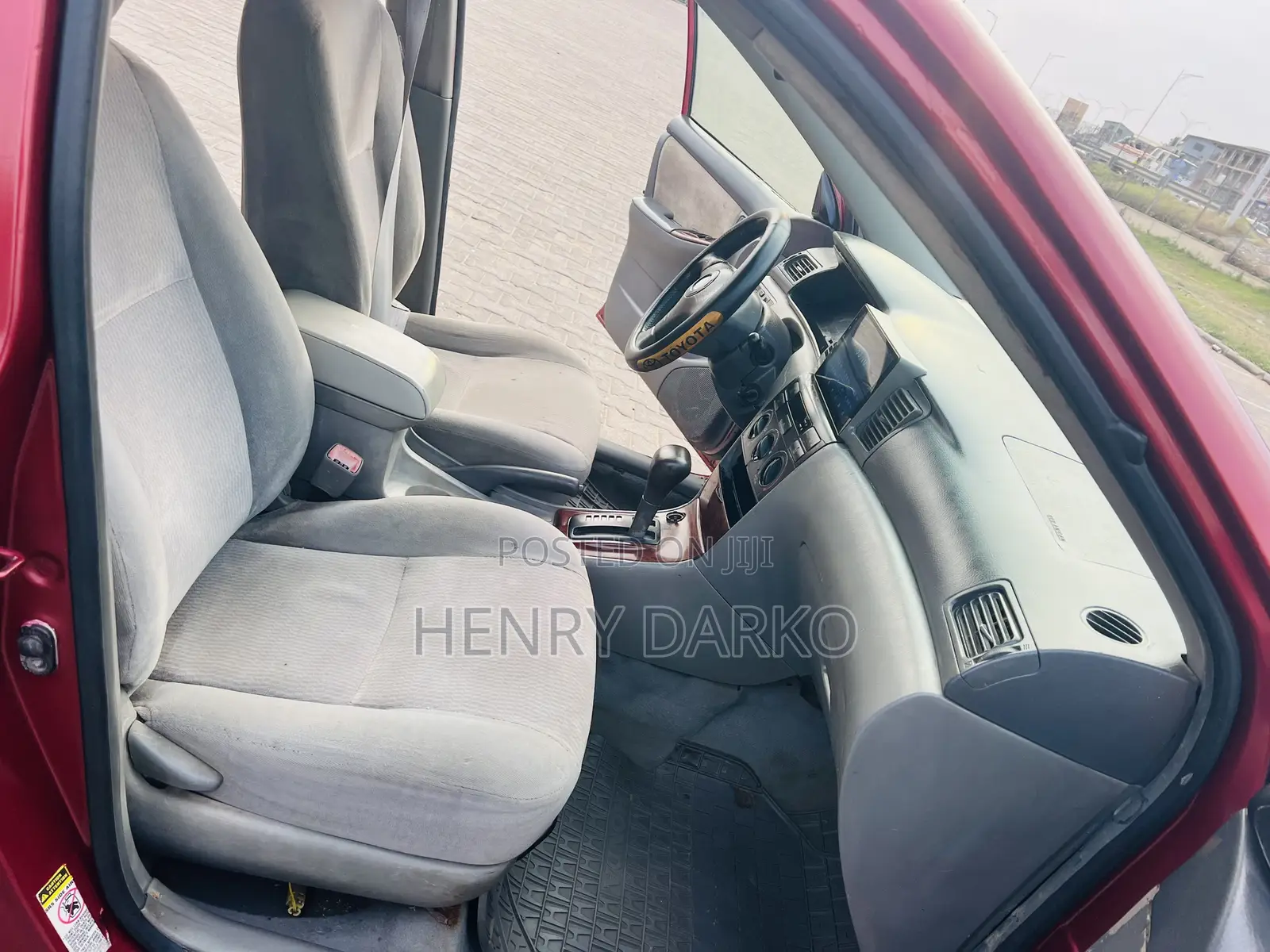Toyota Corolla 2008 Red