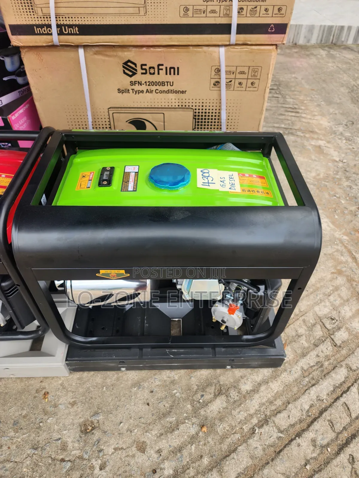 Gas and Diesel Generator