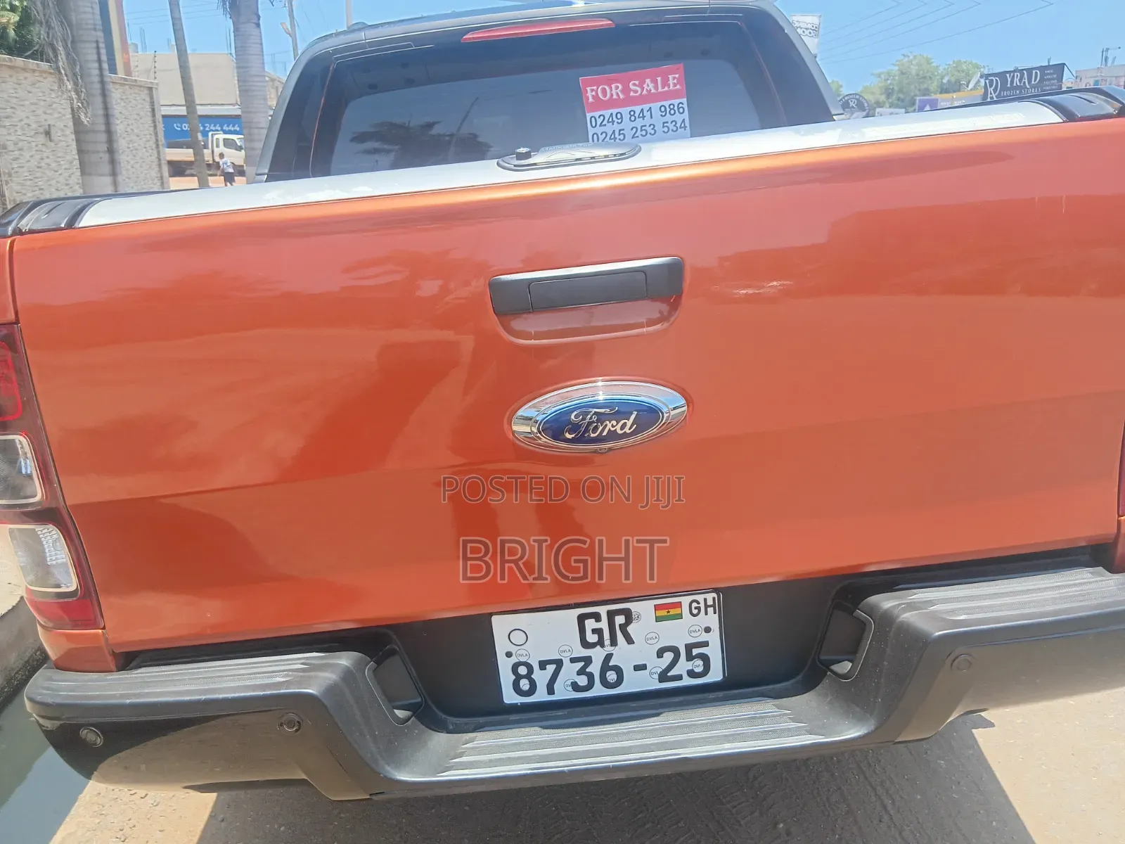 Ford Ranger Wildtrak 2013 Orange
