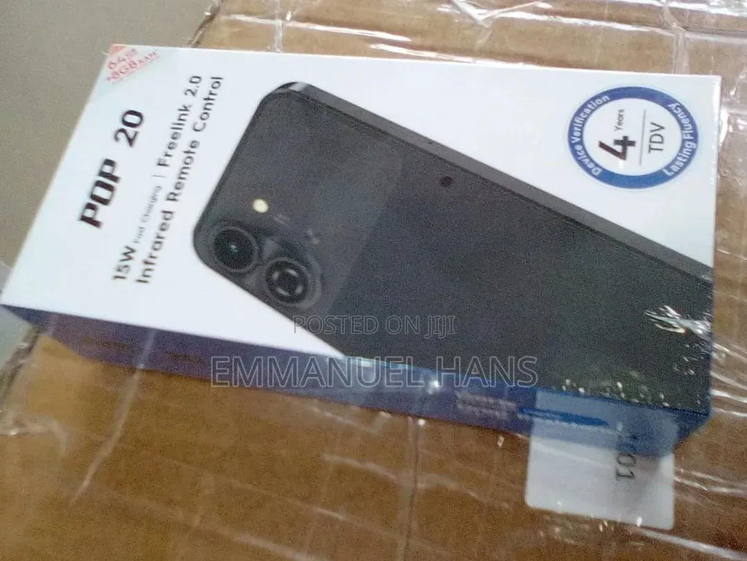 New Tecno Pop 20 128 GB Gray
