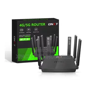 Wi-Fi6 DNXT WR950 4g/5g LTE Rechargeable Router (MTN, Telecel, Tigo)