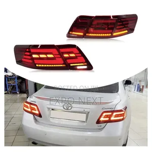 Camry 2007-2011 Red, Smoked Black Led Tail Lights