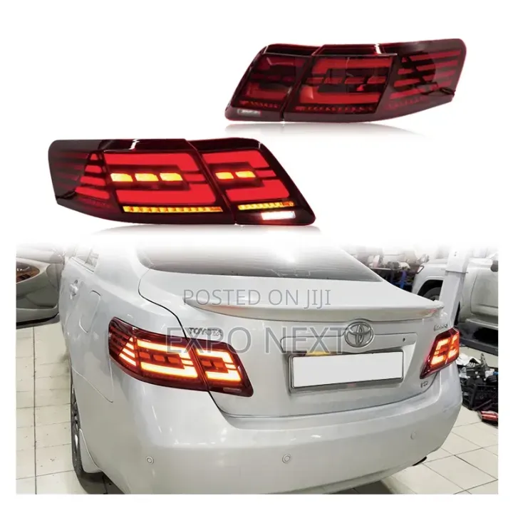 Camry 2007-2011 Red, Smoked Black Led Tail Lights
