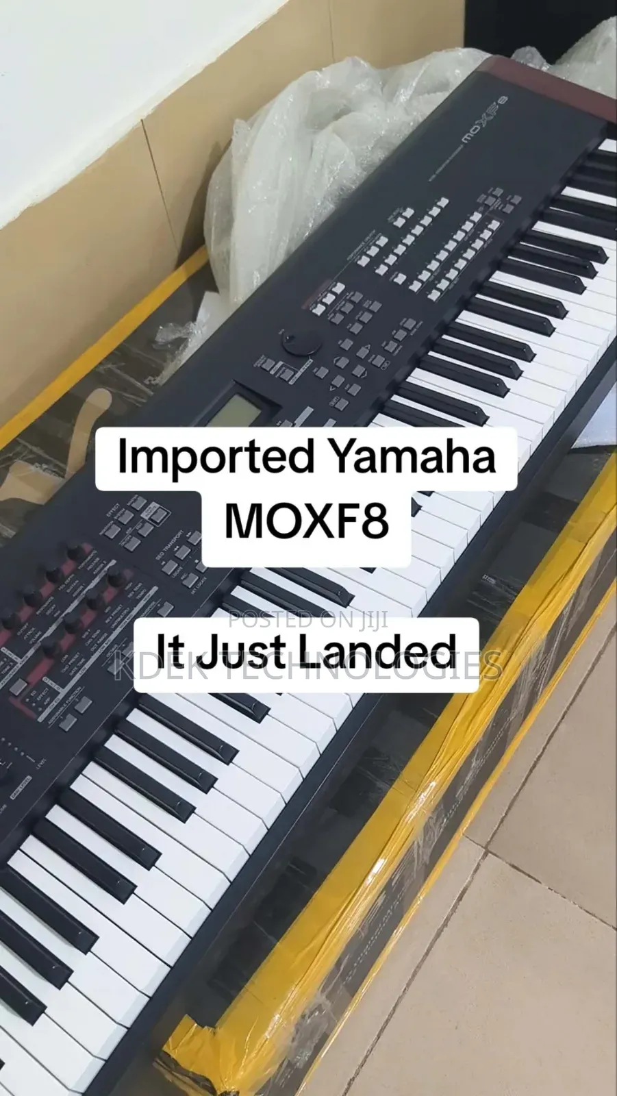 Yamaha MOXF8 Piano Keyboard