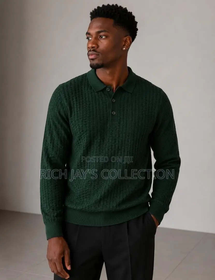 Men Quarter Zip Long