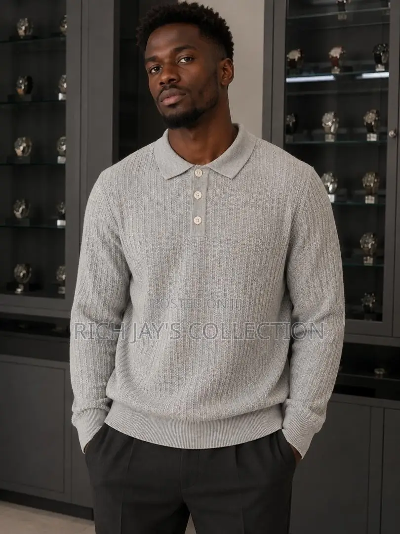 Men Quarter Zip Long