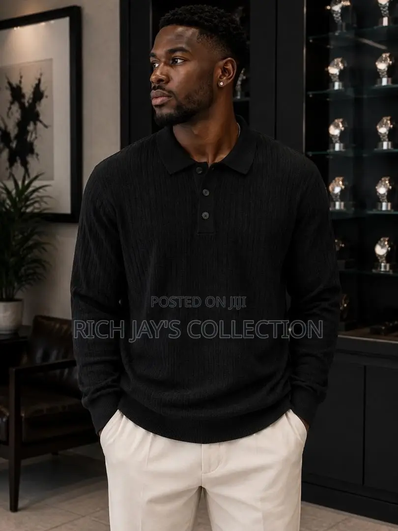Men Quarter Zip Long