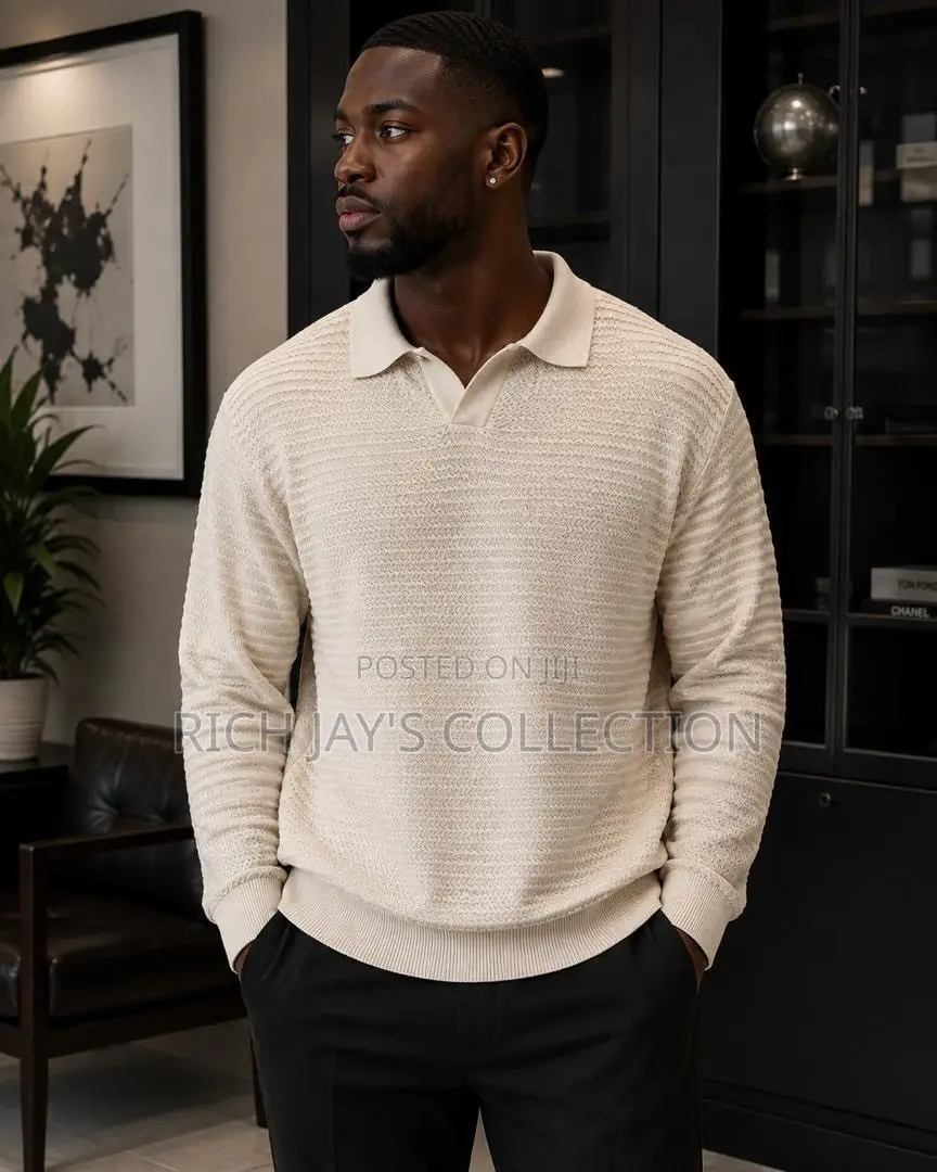 Men Quarter Zip Long