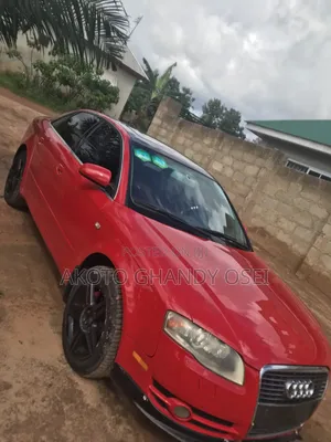 Audi A4 2008 Red