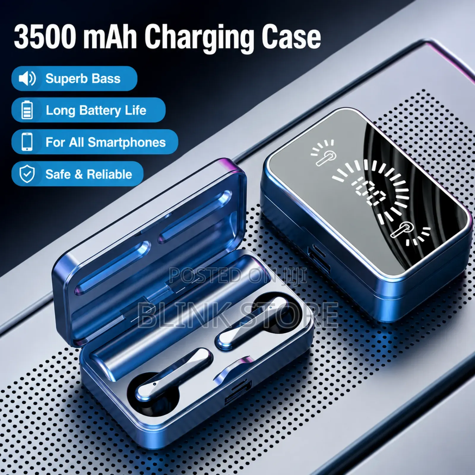 V9 TWS Wireless Earbuds Bluetooth 5.2