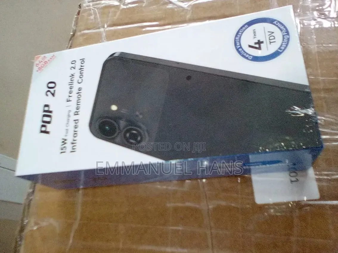 New Tecno Pop 20 64 GB Gray