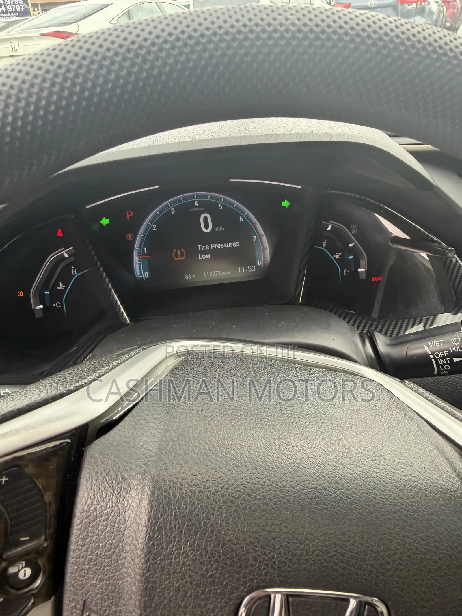 Honda Civic EX-L 4dr Sedan (1.5L 4cyl) 2017 Black