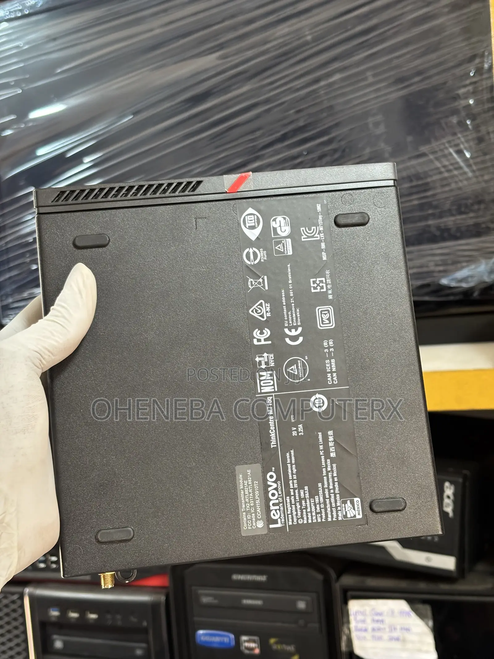 Desktop Computer Lenovo ThinkCentre M715 Tiny 8GB AMD A10 SSD 256GB