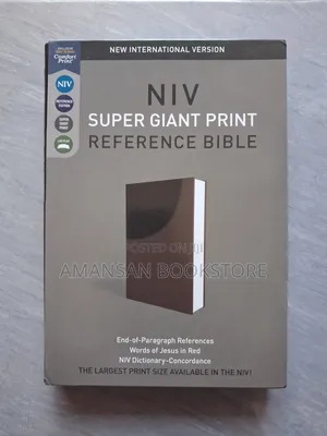 NIV Super Giant Print Reference Bible