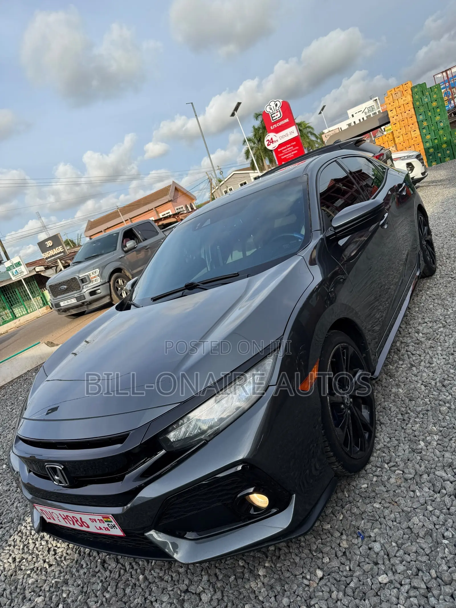 Honda Civic Sport Touring Hatchback 2019 Gray
