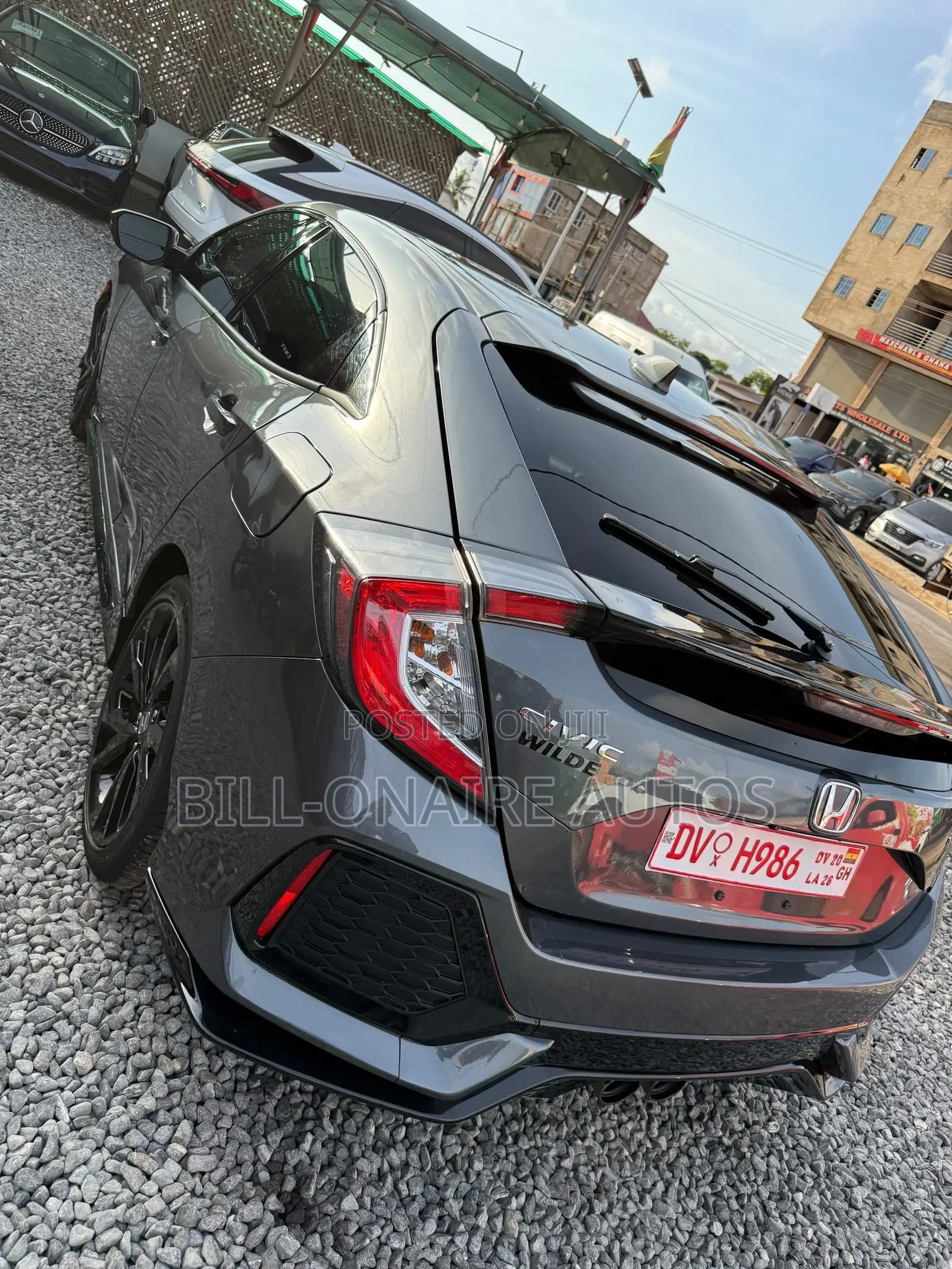 Honda Civic Sport Touring Hatchback 2019 Gray