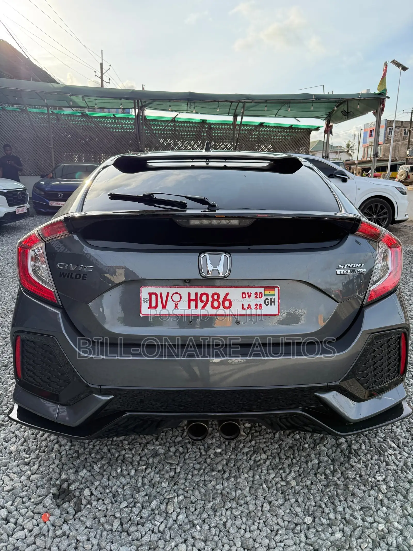 Honda Civic Sport Touring Hatchback 2019 Gray
