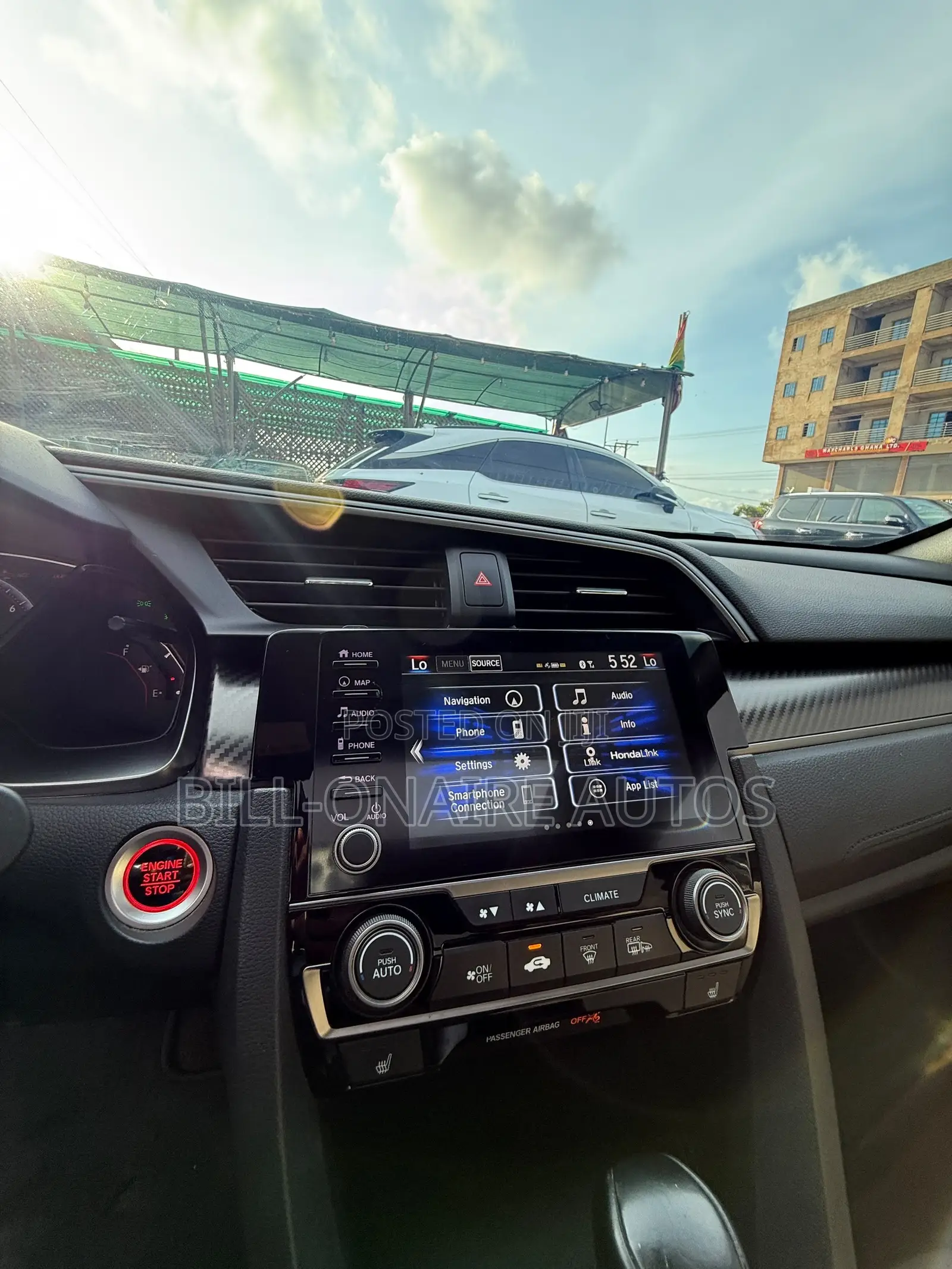 Honda Civic Sport Touring Hatchback 2019 Gray