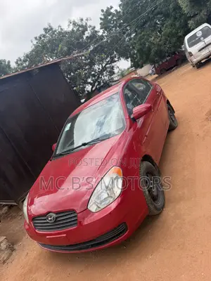 Hyundai Accent 2008 Red