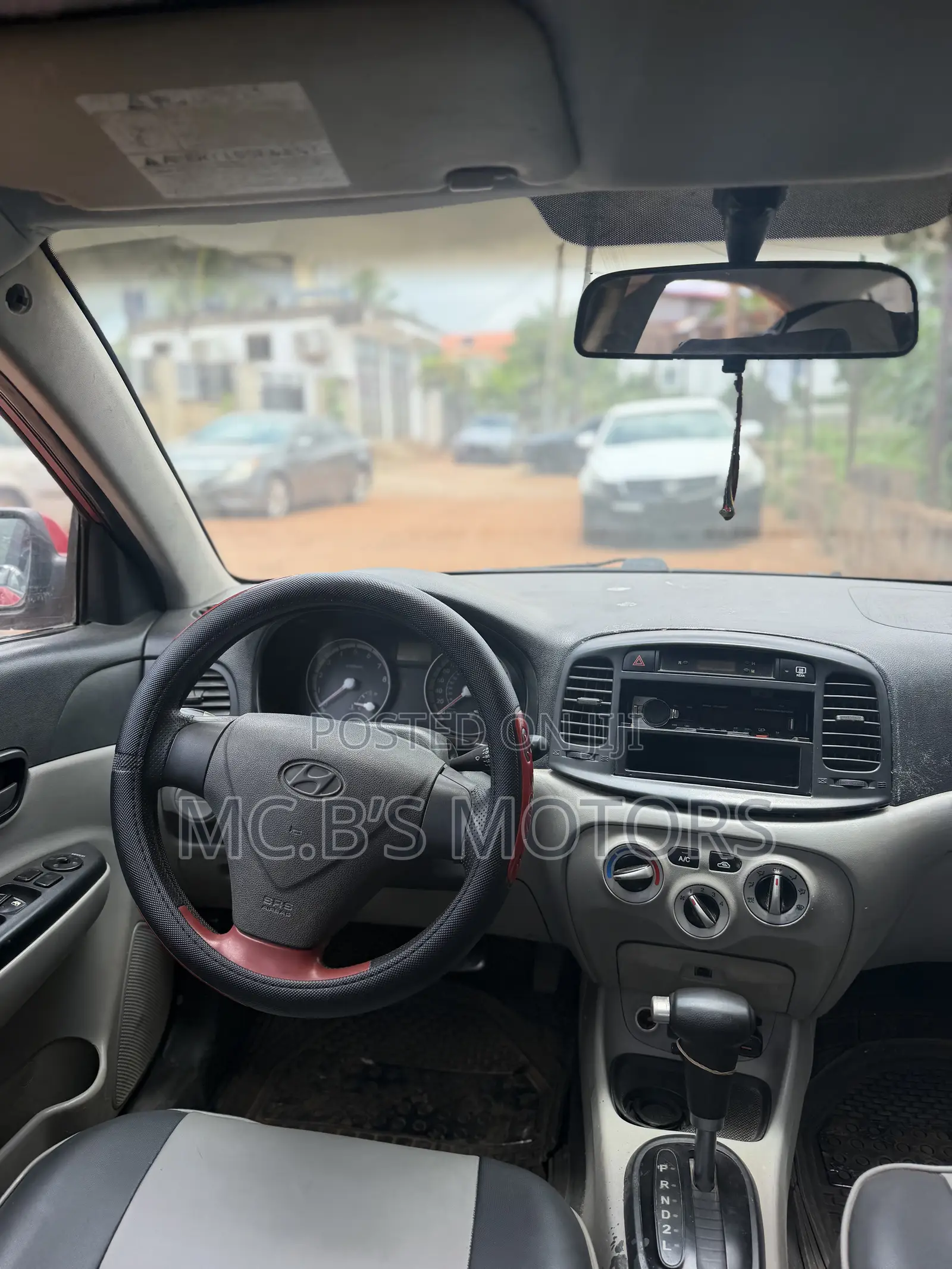 Hyundai Accent 2008 Red