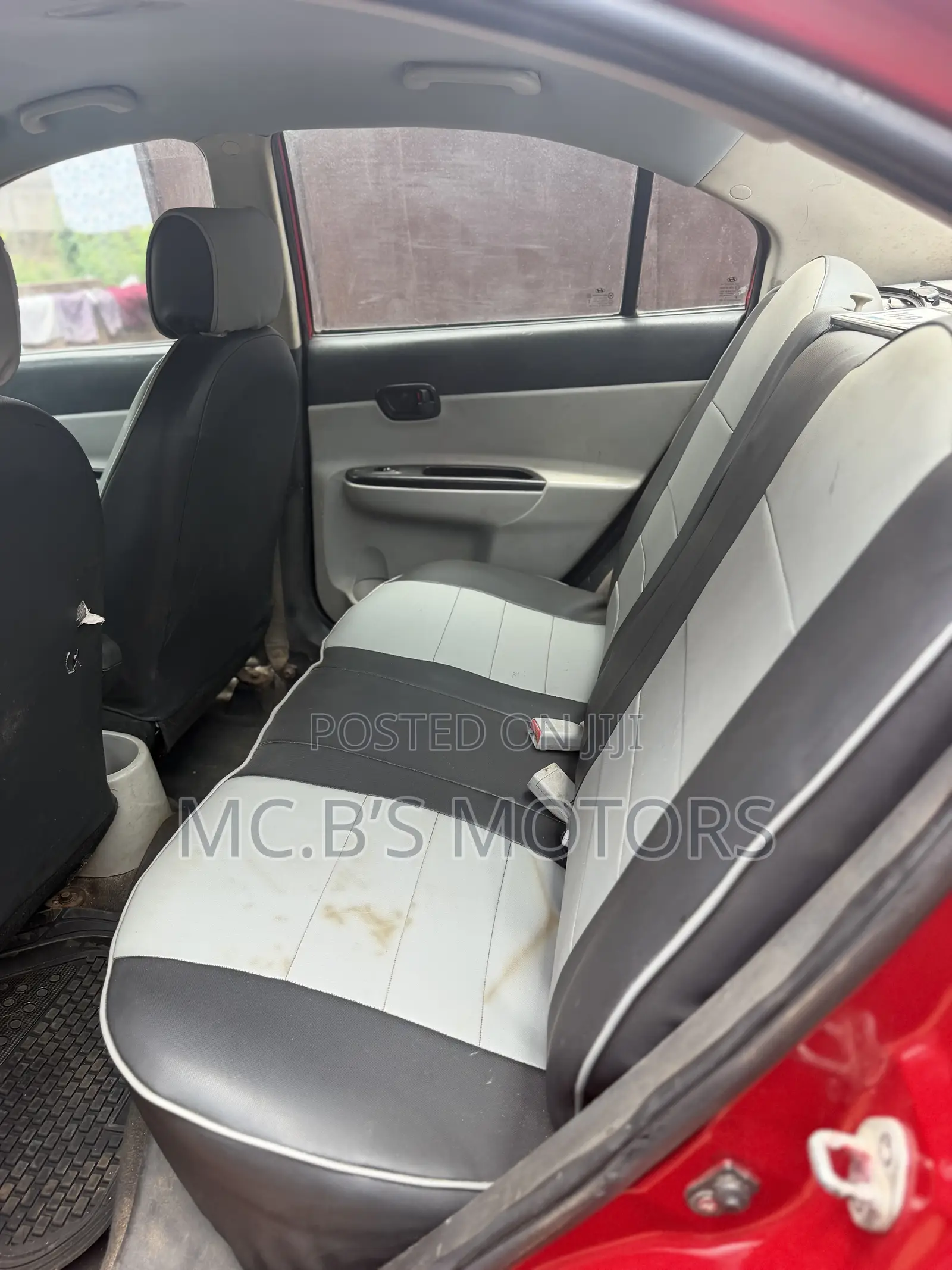 Hyundai Accent 2008 Red