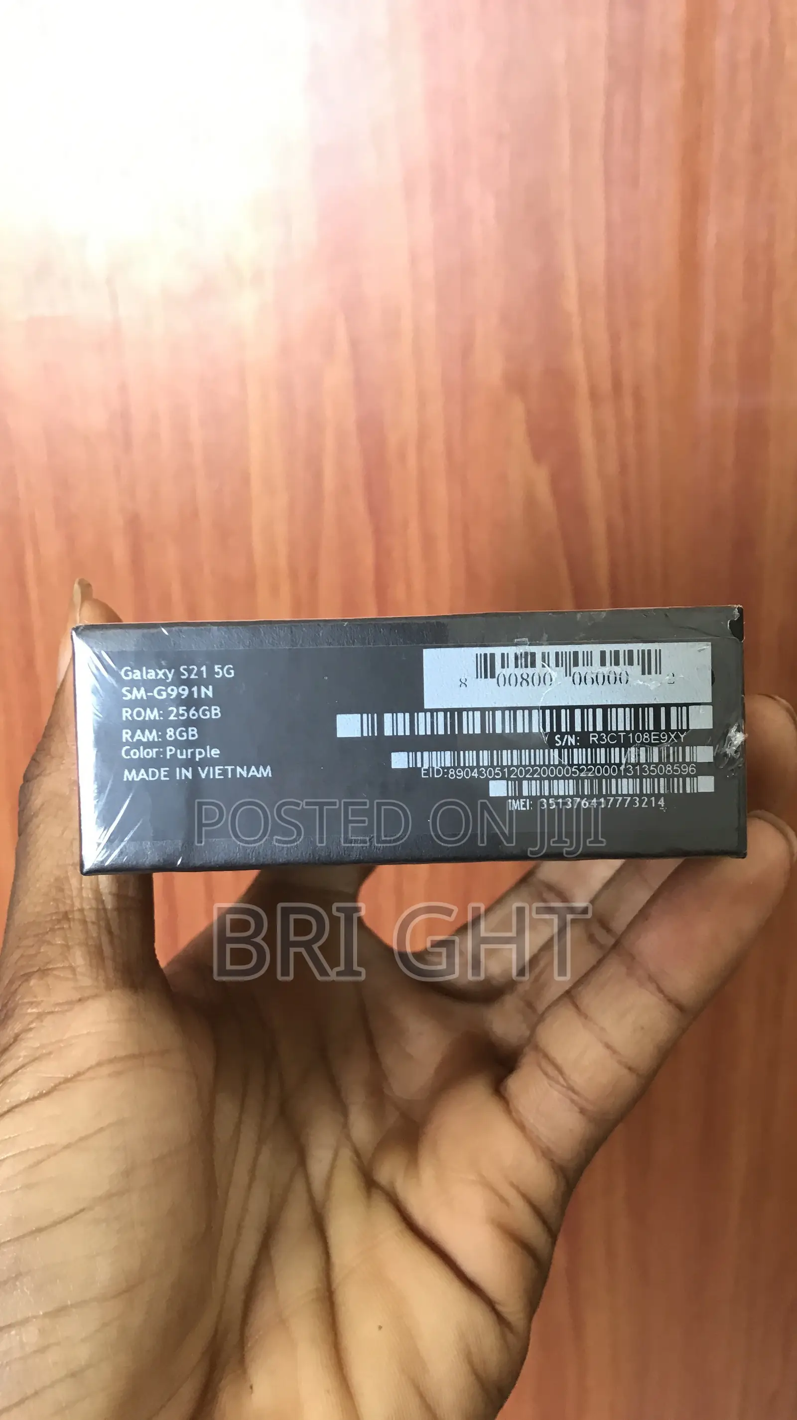 New Samsung Galaxy S21 5G 256 GB Purple