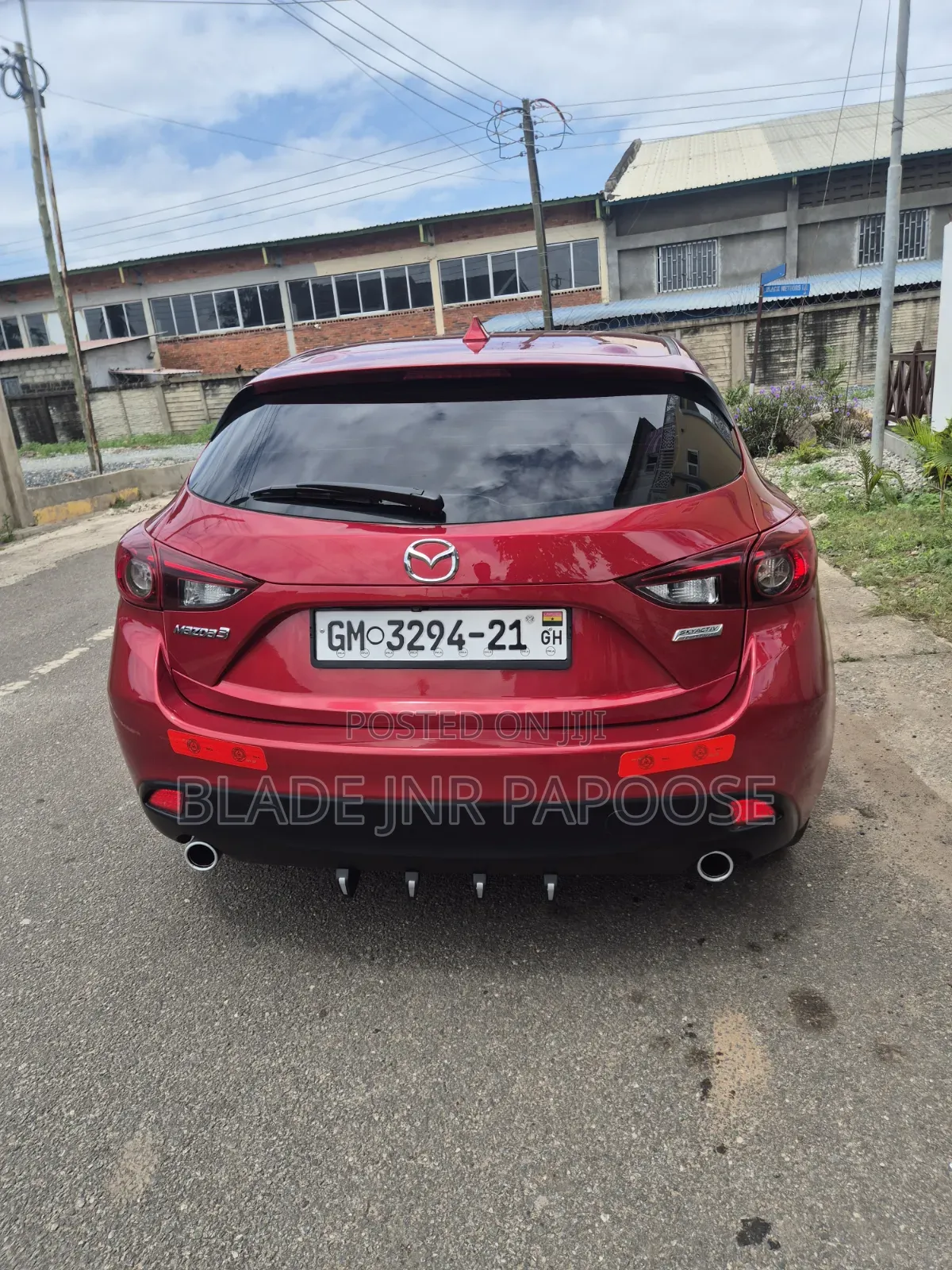 Mazda 3 2017 Red