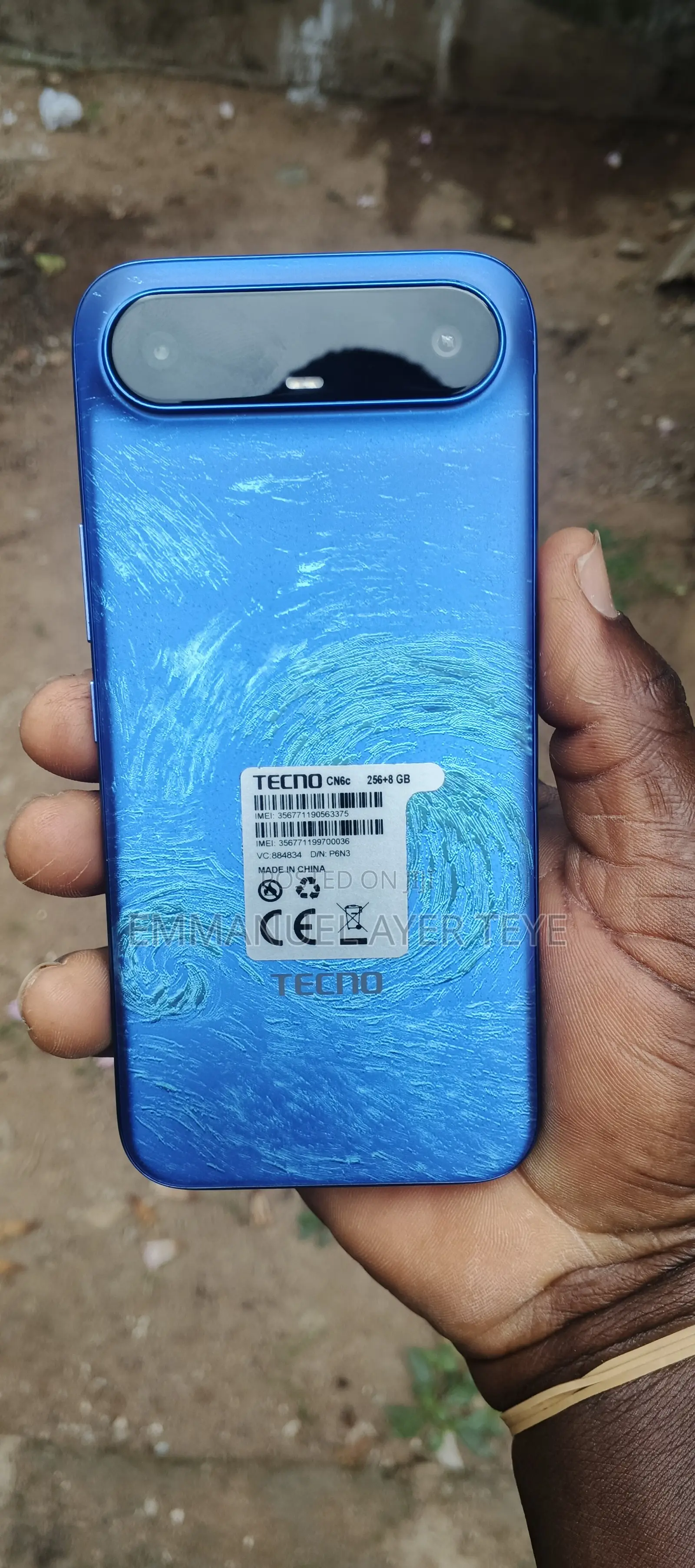 New Tecno Camon Slim 256 GB Blue