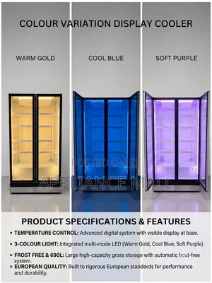 Display/Showcase Fridge 690L